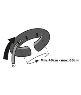 Opblaasbare hondenkraag l