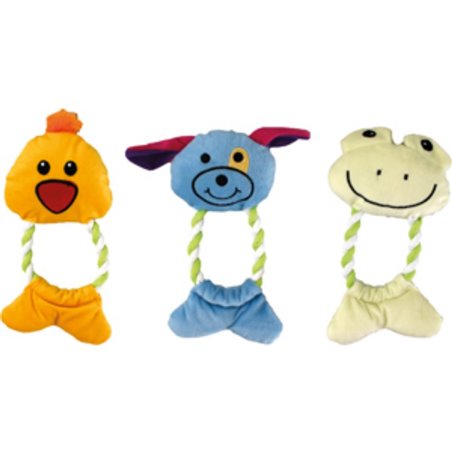 Pluche baby dier touw 22cm ass 