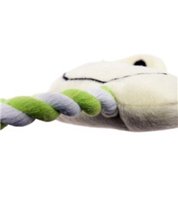 Pluche baby dier touw 22cm ass