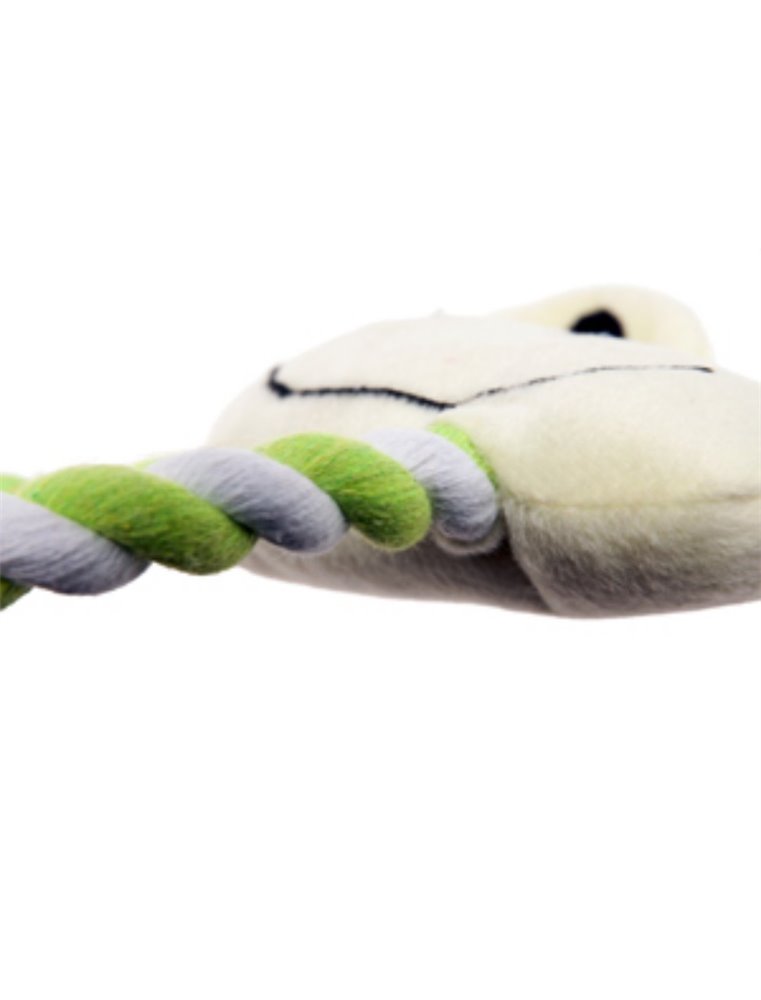 Pluche baby dier touw 22cm ass