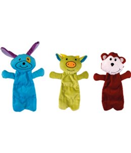 Pluche tuttel dier  25cm ass