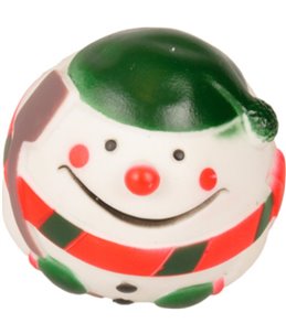 Kerstspeelgoed vinyl 8cm disp ass