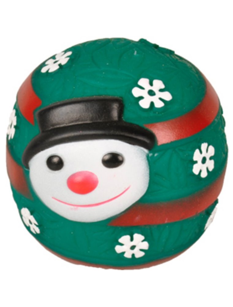 Kerstspeelgoed vinyl 8cm disp ass