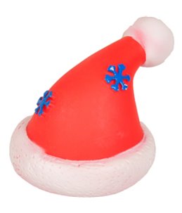 Kerstspeelgoed vinyl 8cm disp ass