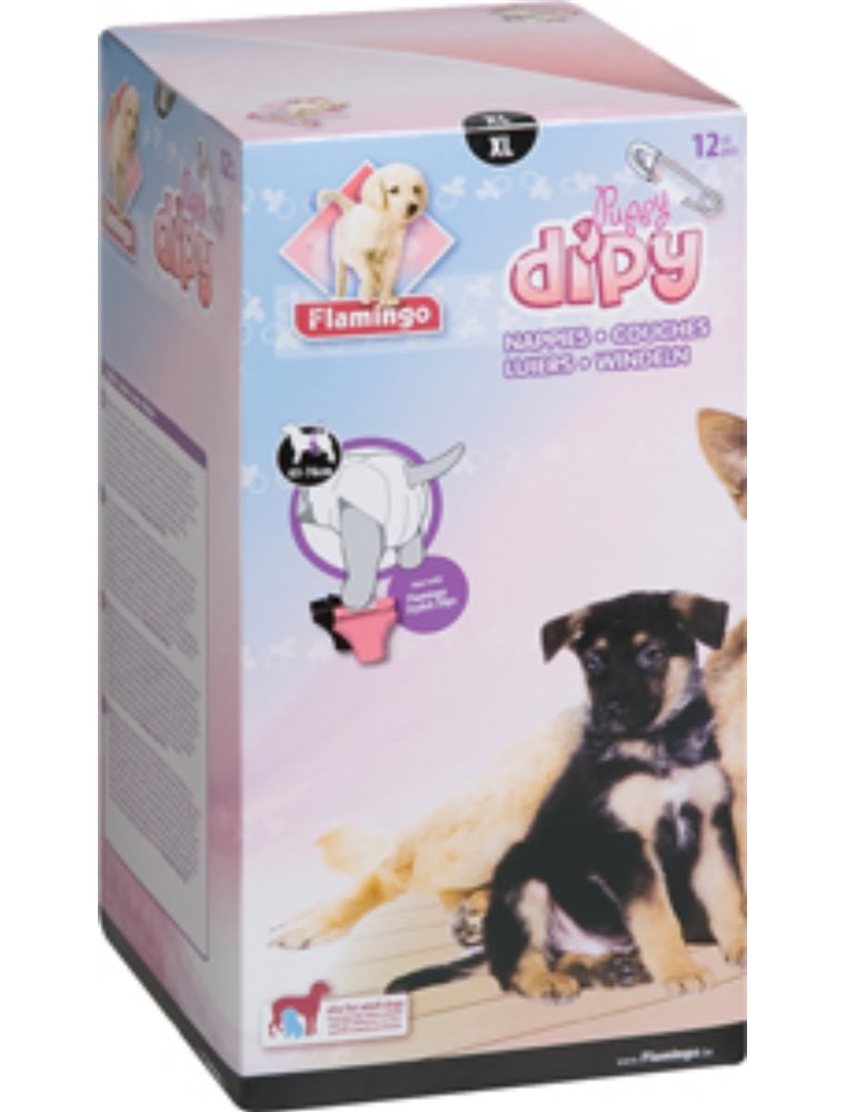 Hondenluiers dipy 12 st. - xl