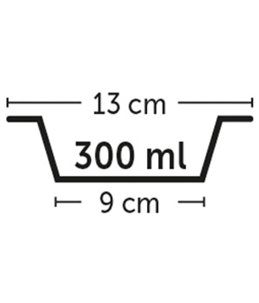 Eetpot selecta carbon 13cm 300ml