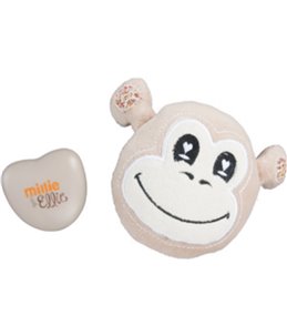 Pluche millie&ellie hartslag 12cm