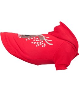 Hondentrui led kerst rood 30cm
