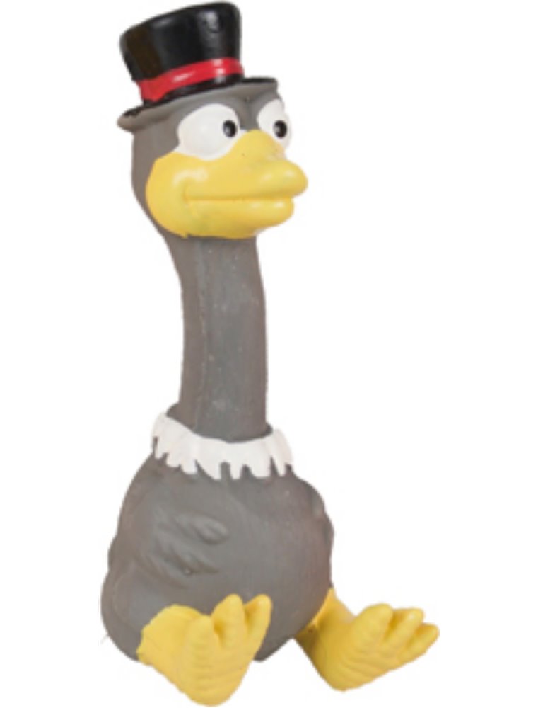 Latex zittende diertjes 19cm