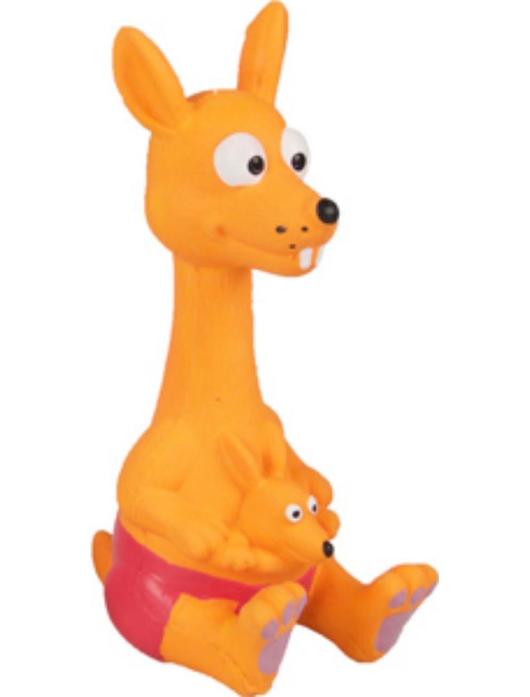 Latex zittende diertjes 19cm