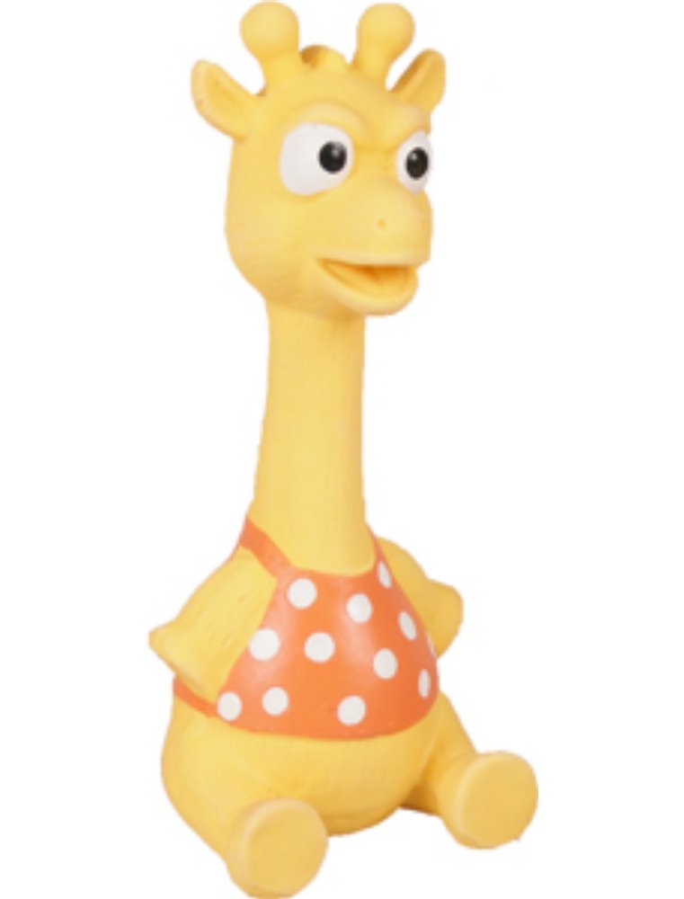 Latex zittende diertjes 19cm