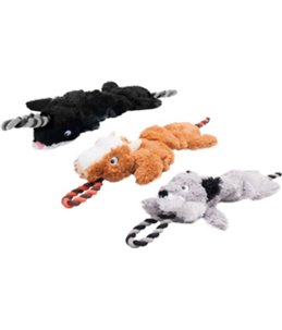 Pluche dier met touwlus 53cm ass