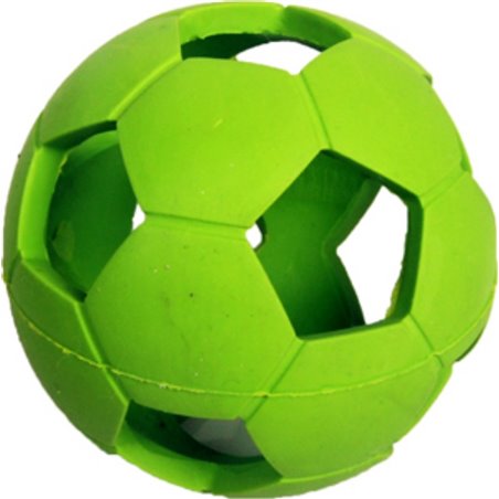 Rubber voetbal 6cm 