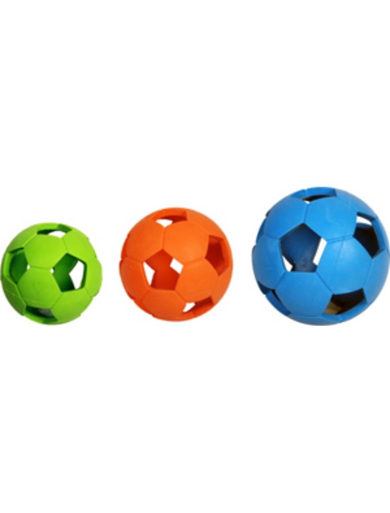 Rubber voetbal 6cm