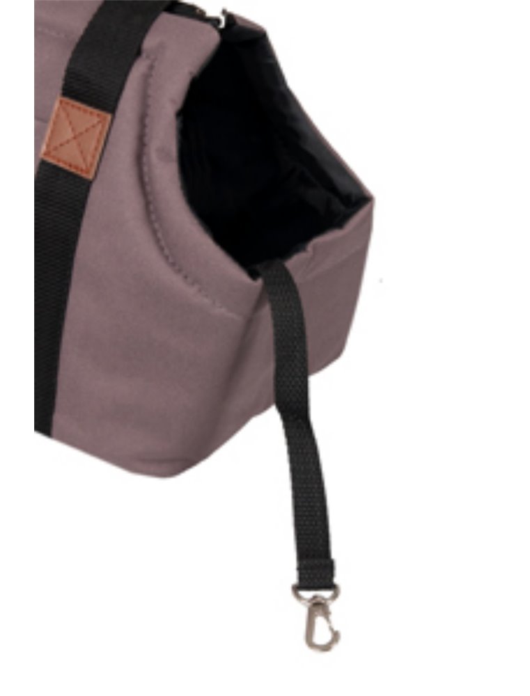 Draagtas taupe 40x20x23cm