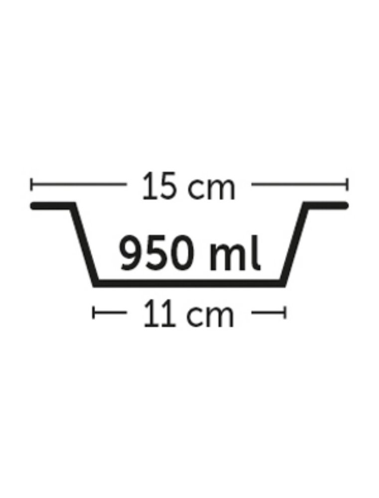 Eetpot selecta dots ko 15cm 950ml