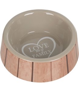 Shabby chic eetpot heart14cm400ml 