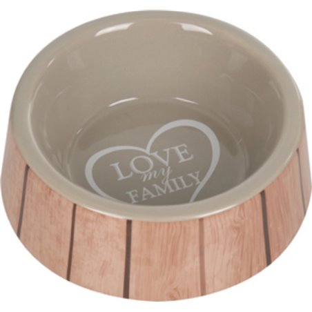 Shabby chic eetpot heart14cm400ml 