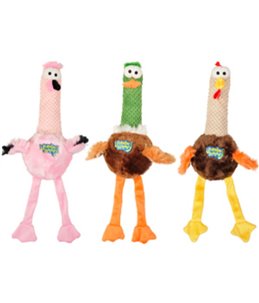 Plush vogel 40cm ass