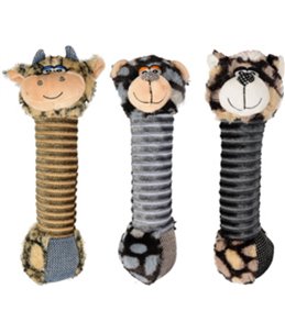 Pluche langnek 30cm ass