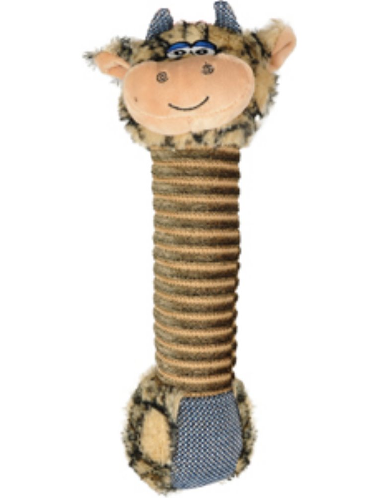 Pluche langnek 30cm ass