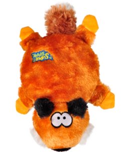 Pluche vos grote squeaker 33cm