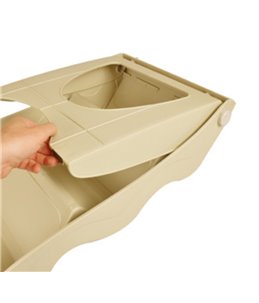 Easy step hondentrap inklapbaar bg 45,5x37,5x38cm