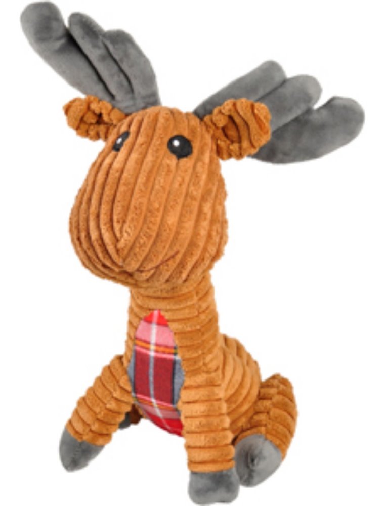 Cosy corduroy rendier 32cm