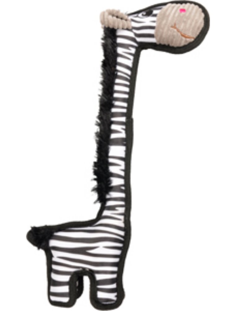 Nylon giraf/zebra met lange nek ass