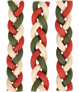 Hondensnack gevlochten 90gr 