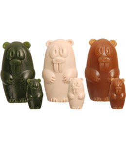 Veggie bever 10cm 3pcs mix disp