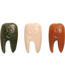 Veggie tand 8cm 6 pcs mix disp