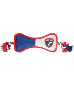 Hs soccer bot rood/wit/blauw 25cm