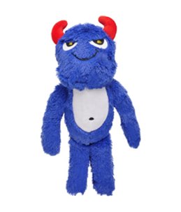 Hs soccer duivel rood/wit/blauw 35cm