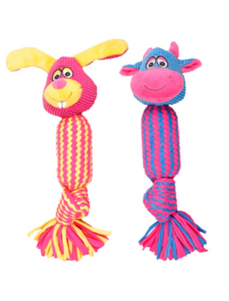 Koe/konijn lijfje touw 31 cm ass