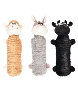 Ezel/schaap/koe  28 cm ass