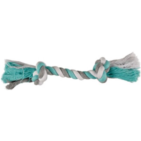 Hs katoen jim knoopbeen 2 knopen munt/wit/grijs m 30cm