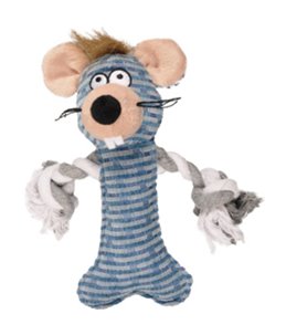 Nicky hs muis met touw 22 cm