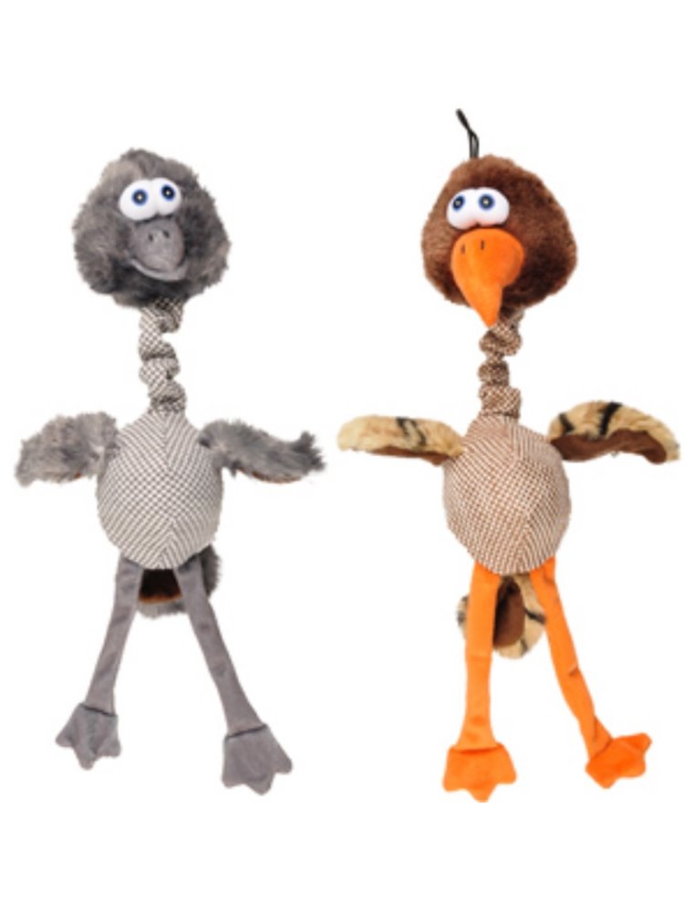 Funky hs vogel grijs 38 cm