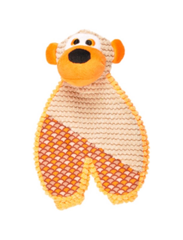 Elliot apenkop + voeten oranje 30cm