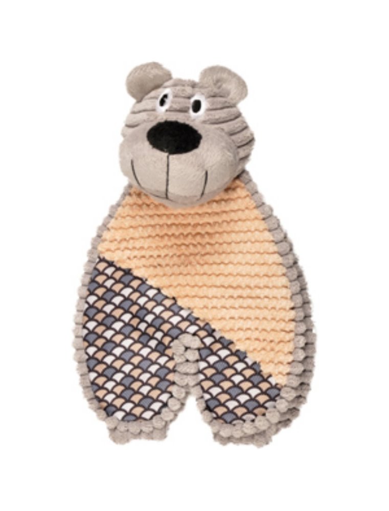 Elliot berenkop + voeten grijs 30cm