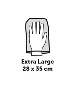 Poepzakjes magnus groot zwart 4x15 st