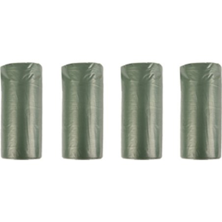 Poepzakjes bio groen-display 4x15st 