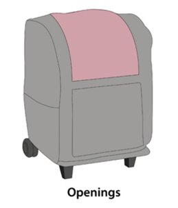 Smart trolley kiara enkel roze