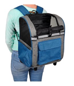 Smart trolley kiara enkel blauw