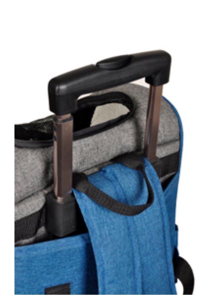 Smart trolley kiara enkel blauw