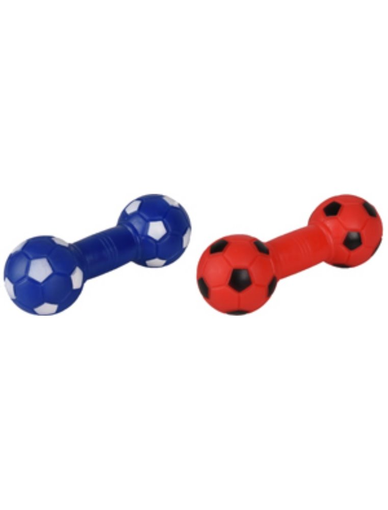 Hs vinyl halter voetbal ass 14,5x5x5cm