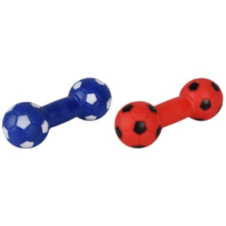 Hs vinyl halter voetbal ass 14,5x5x5cm