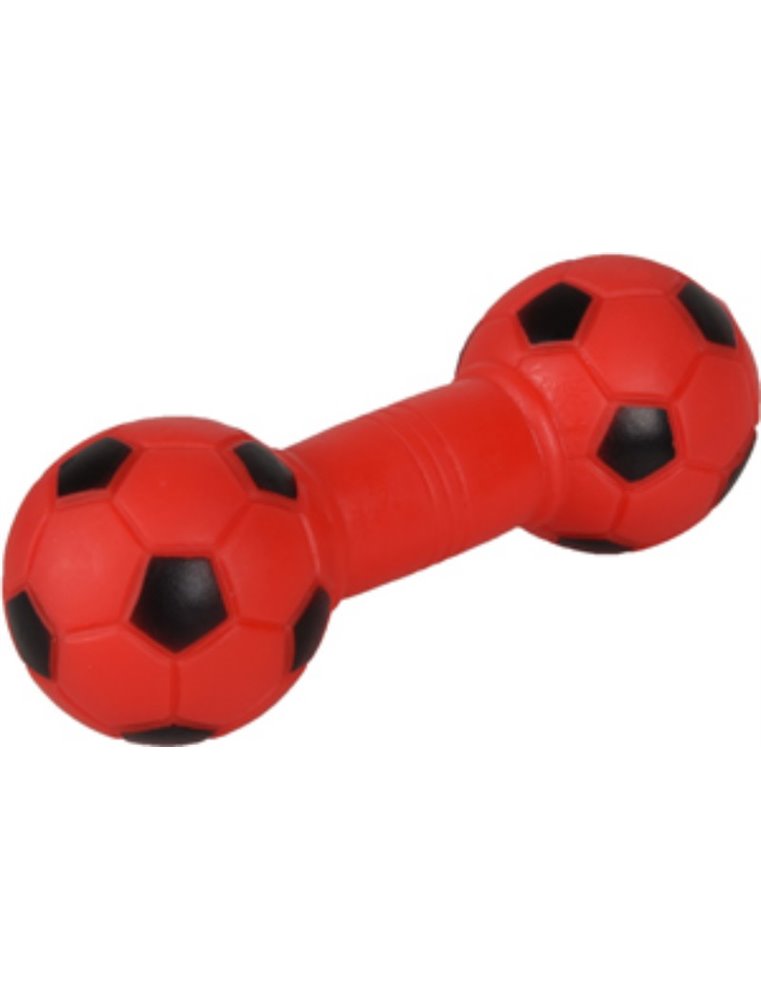 Hs vinyl halter voetbal ass 14,5x5x5cm