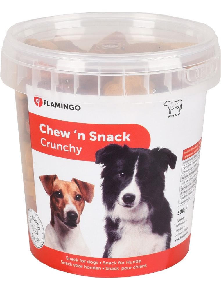 Chew'n snack crunchy 500gr